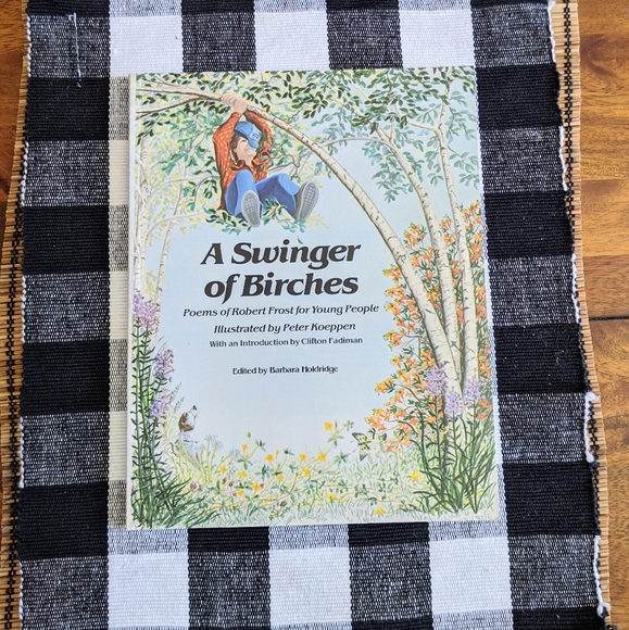 Vintage Robert Frost Poem and Picture Book
